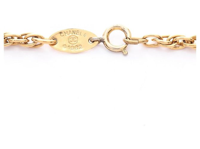 Collana Placcata Oro Chanel Coco Mark D'oro - vista 4