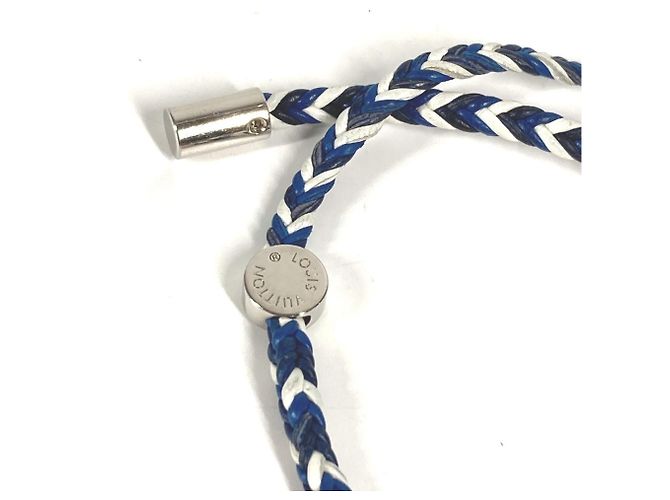 Bracciale Charm Amicizia Louis Vuitton M6792 Blu Blu navy - vista 3