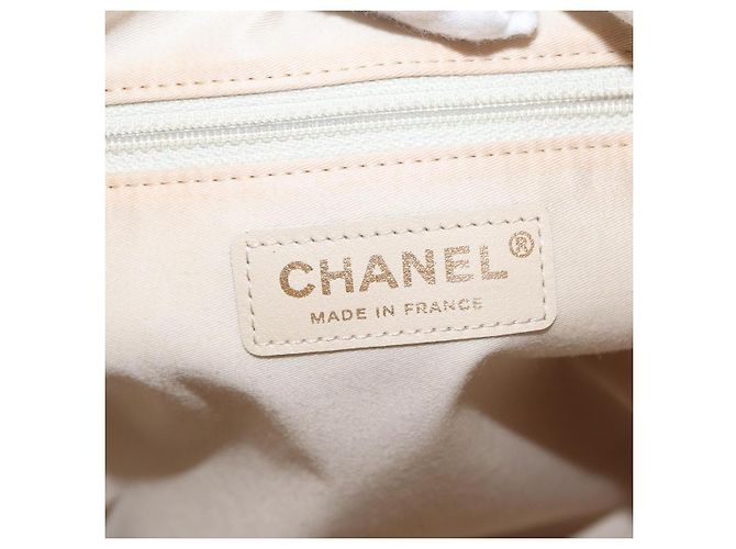 Borsa Chanel Girl in tweed e pelle media Multicolore - vista 6