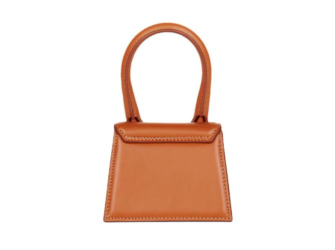 Jacquemus Le Chiquito Mini in pelle Marrone - vista 2