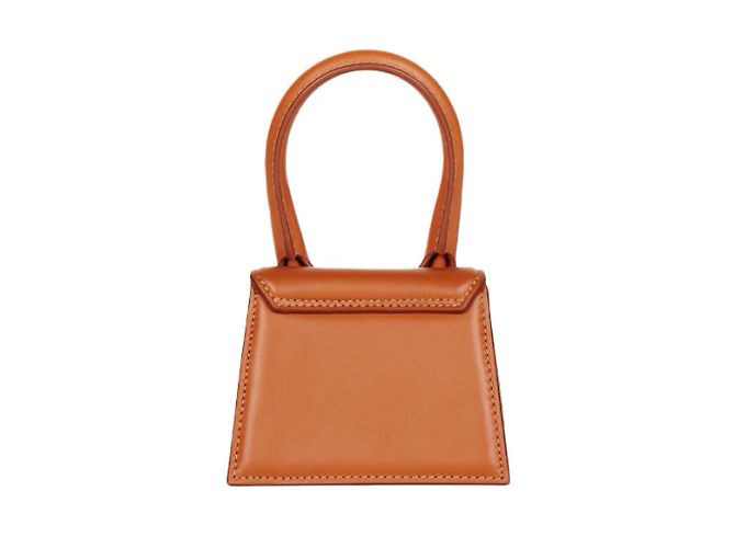 Jacquemus Le Chiquito Mini Pelle Mini Marrone - vista 2