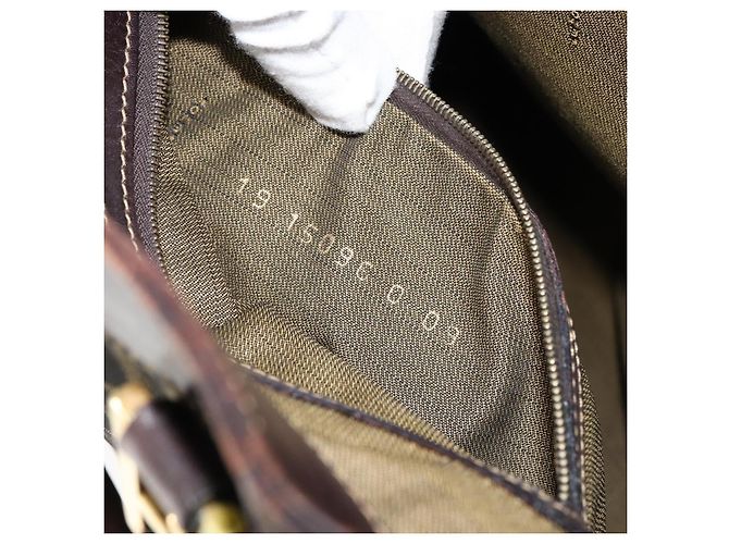 Fendi Vintage Zip Tote Zucca aus Canvas Mittel Braun - Ansicht 7