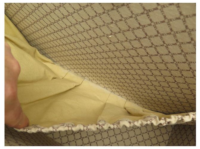 Céline MALLETTA VINTAGE CELINE IN CANVAS TRIOMPHE E PELLE VALIGETTA CON CODICE Marrone - vista 16