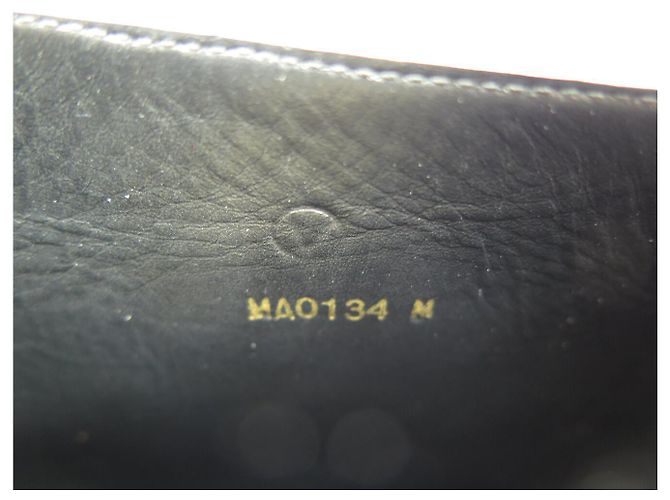 LOUIS VUITTON HERITAGE CAVALIERES SCHWARZE LEDERSTIEFEL MIT LV-LOGO 37 REITSTIEFEL - Ansicht 11