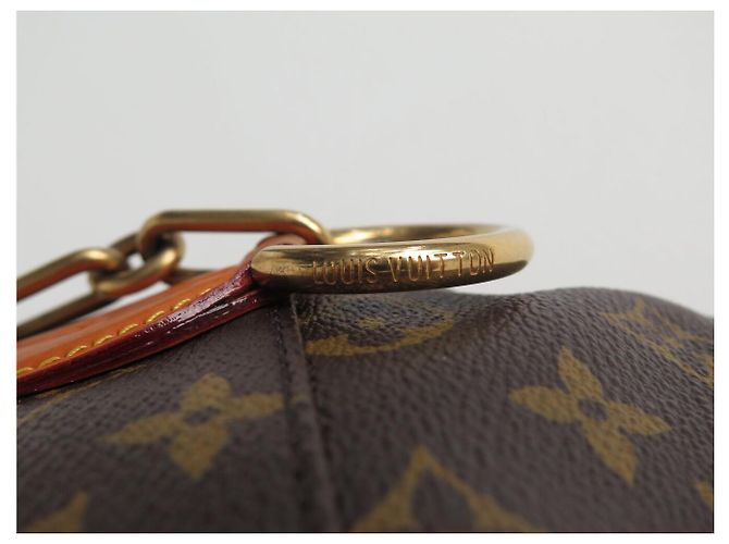 BORSA A MANO LOUIS VUITTON X LAGERFELD PUNCHING BAG ICONOCLAST M40230 MONOGRAMMA Marrone - vista 10