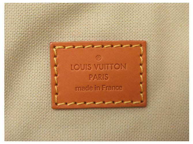 BORSA A MANO LOUIS VUITTON X LAGERFELD PUNCHING BAG ICONOCLAST M40230 MONOGRAMMA Marrone - vista 15