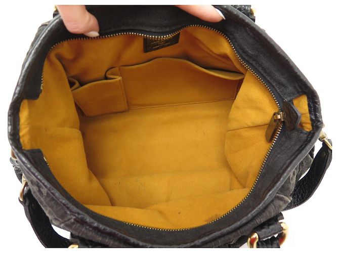 BORSA LOUIS VUITTON NEO CABBY M95351 MONOGRAM DENIM Nero - vista 8