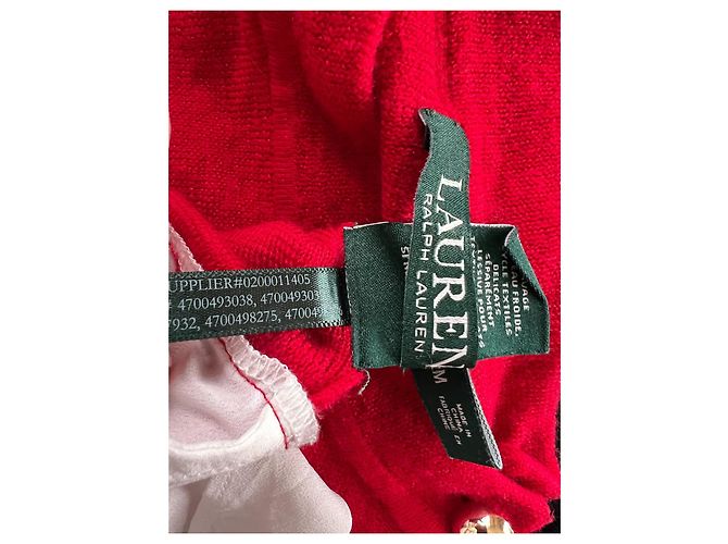 Suéter de lana rojo Ralph Lauren Roja - vista 4