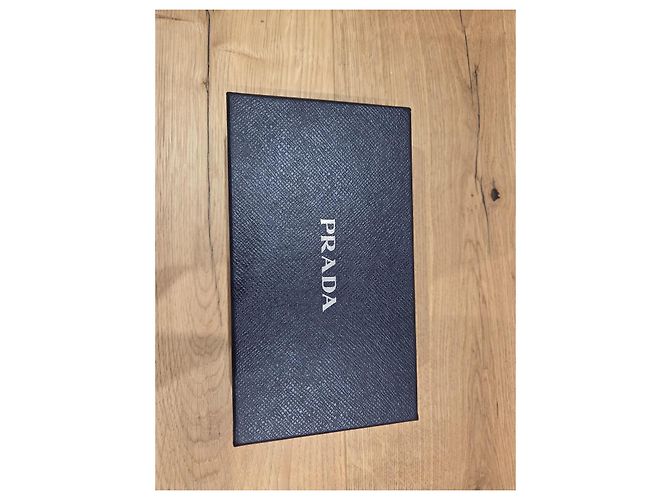 Prada Saffiano Leder Geldbörse Sand Caramel Karamell - Ansicht 7