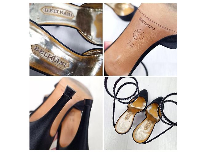 Rene Caovilla René Caovilla Vintage High Heels Schwarz - Ansicht 12