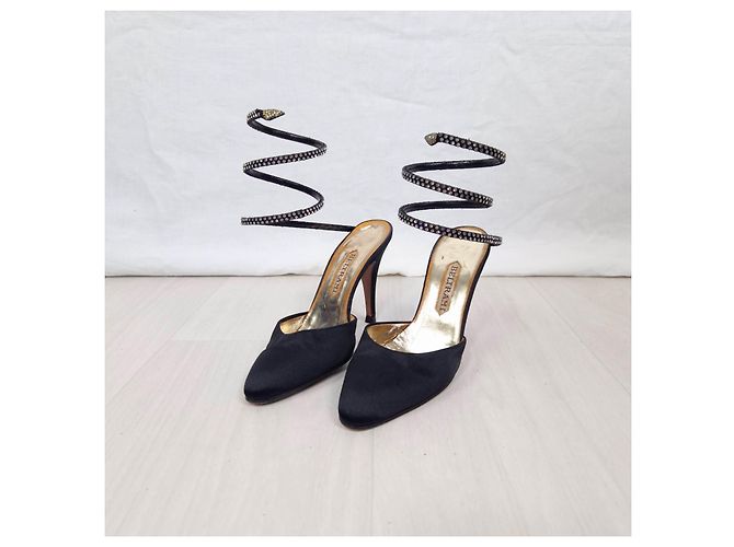 Rene Caovilla René Caovilla Vintage High Heels Schwarz - Ansicht 6