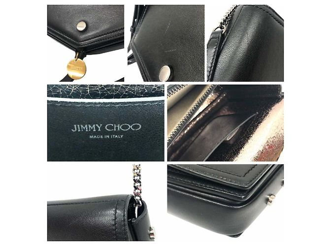 Borsa a spalla Arrow di Jimmy Choo in pelle nera Nero - vista 3
