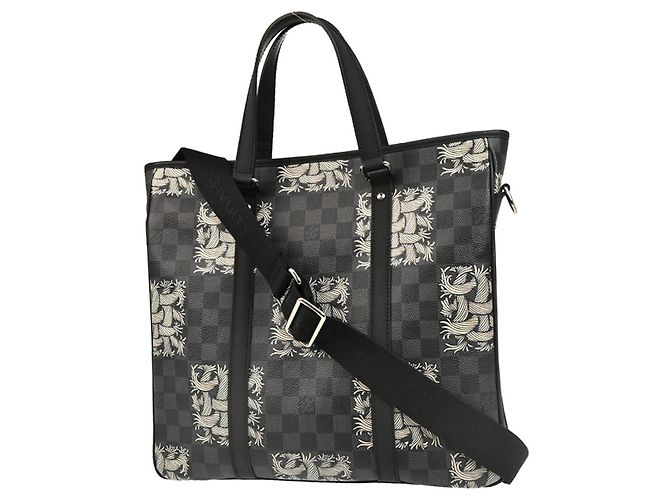 Louis Vuitton Tadao Limited Edition Nemeth Damier Graphite PM Marrone - vista 2