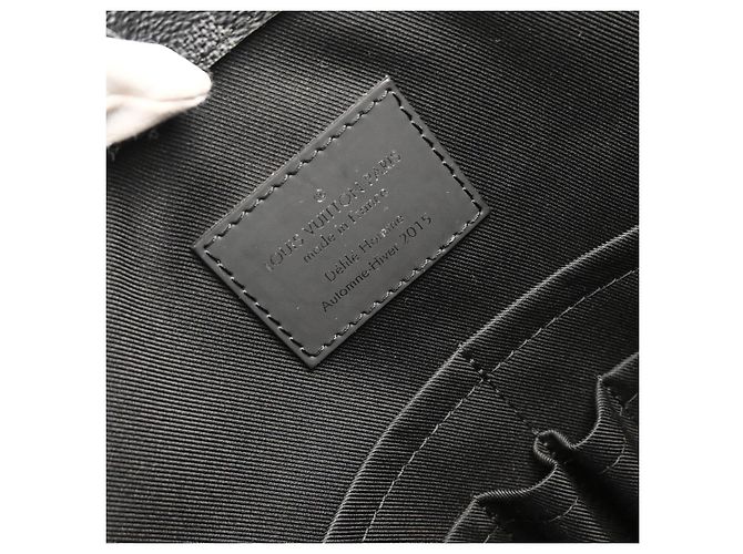Louis Vuitton Tadao Limited Edition Nemeth Damier Graphite PM Marrone - vista 4