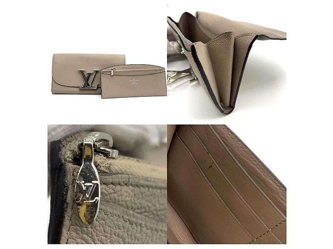 Cartera Larga Vivienne Parnassus de Louis Vuitton Beige - vista 6