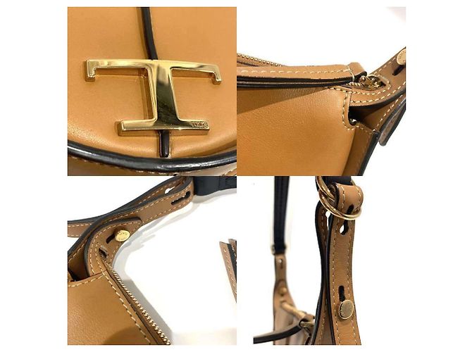 Borsa Hobo Micro Senza Tempo di Tod's Marrone - vista 5