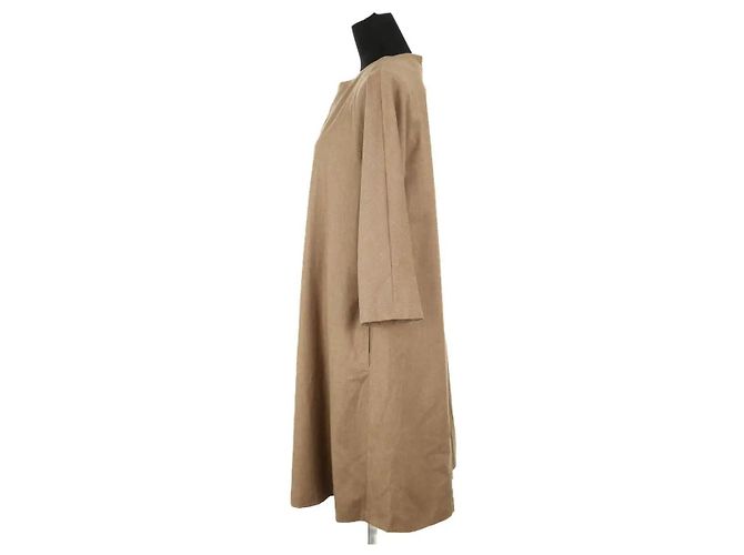 Vestido Max Mara de lana marrón Castaño - vista 3