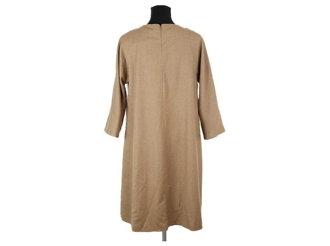 Vestido Max Mara de lana marrón Castaño - vista 4