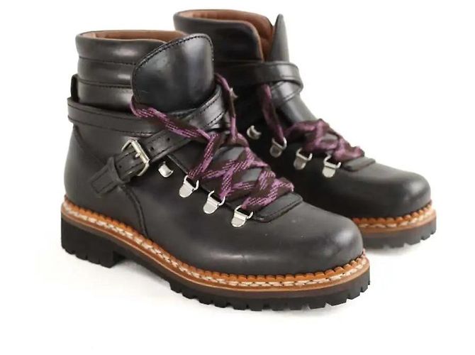 Botas de cuero negro Tabitha Simmons - vista 3