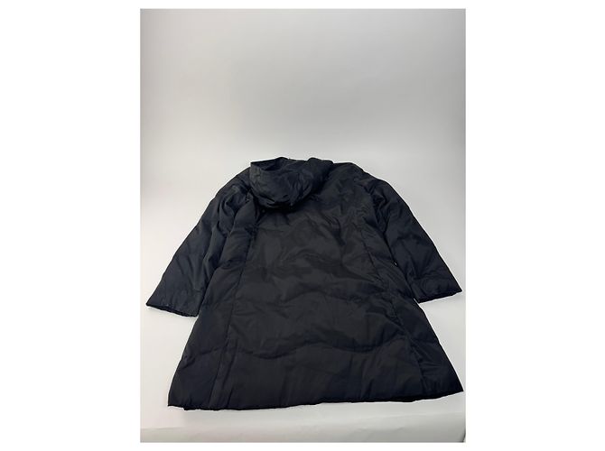 Parka in piuma d'oca vintage Courreges nera 40/L Nero - vista 6