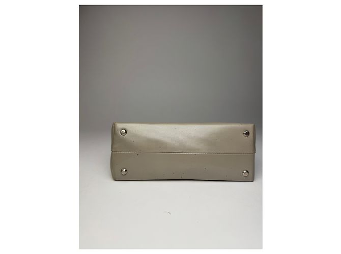 Vintage Givenchy Lederhandtasche grau - Ansicht 11