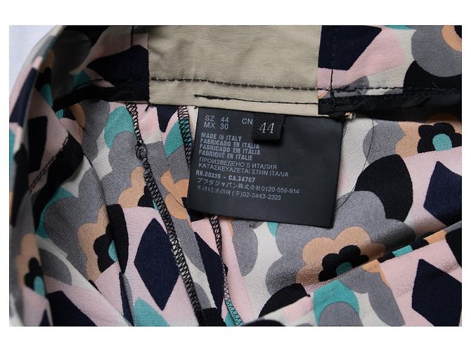 Calça estampada floral Prada em cores pastel Multicor - vista 5