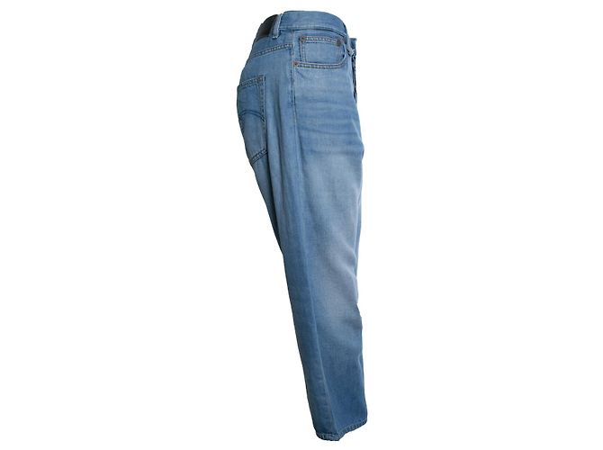 R13, jeans de corte ajustado en azul - vista 4