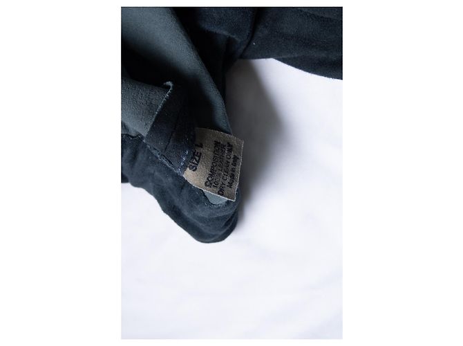 Autre Marque Samtgrüne Wildlederhose Johnny Ramli - Ansicht 5