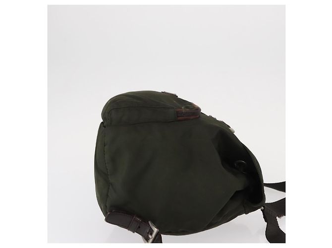 Prada Front Pocket Tessuto Small Cachi - vista 3