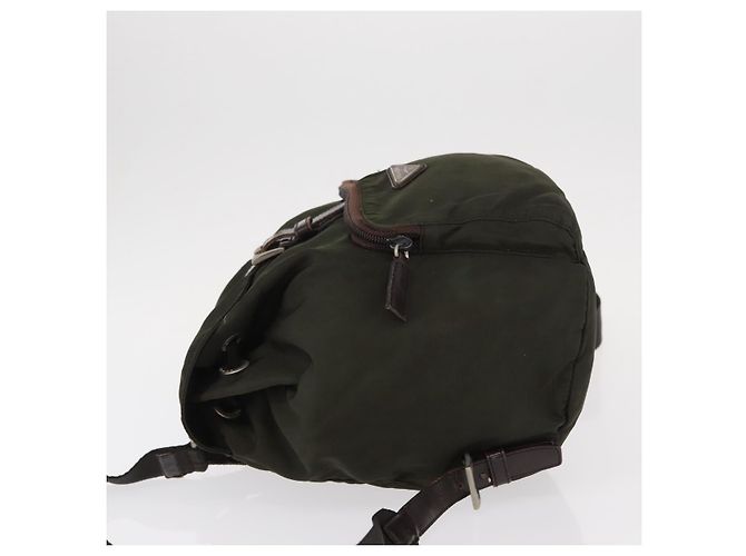 Prada Front Pocket Tessuto Small Cachi - vista 4