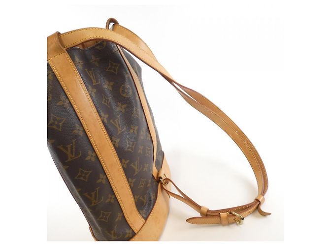 Borsa a Spalla Randonne PM Monogramma Louis Vuitton Marrone - vista 7