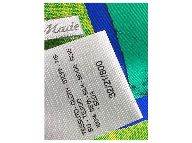 Foulard quadrato in seta multicolore Max Mara 100 cm - vista 10