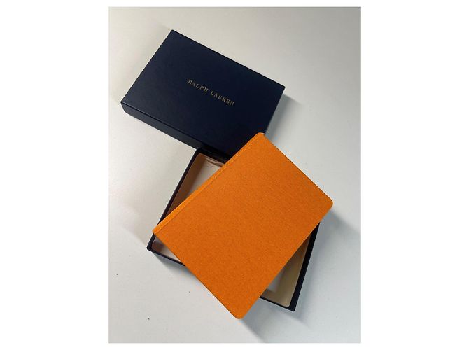 Carnet Ralph Lauren Orange - vue 2