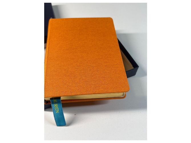 Carnet Ralph Lauren Orange - vue 3