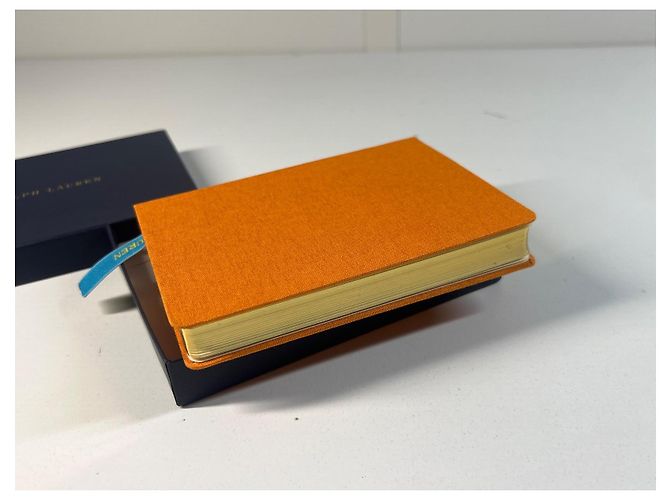 Carnet Ralph Lauren Orange - vue 4