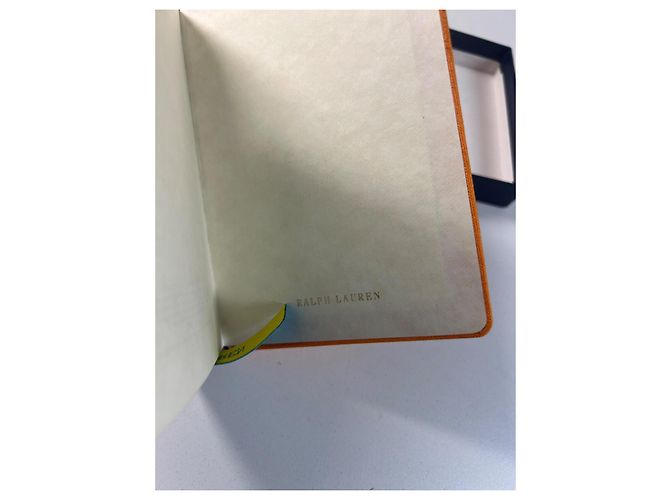 Carnet Ralph Lauren Orange - vue 5
