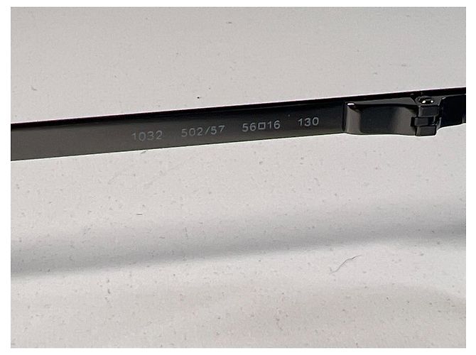 Gafas de sol Salvatore Ferragamo 1032 502/57 Verde Metal - vista 10