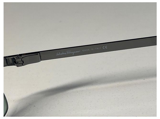 Gafas de sol Salvatore Ferragamo 1032 502/57 Verde Metal - vista 7