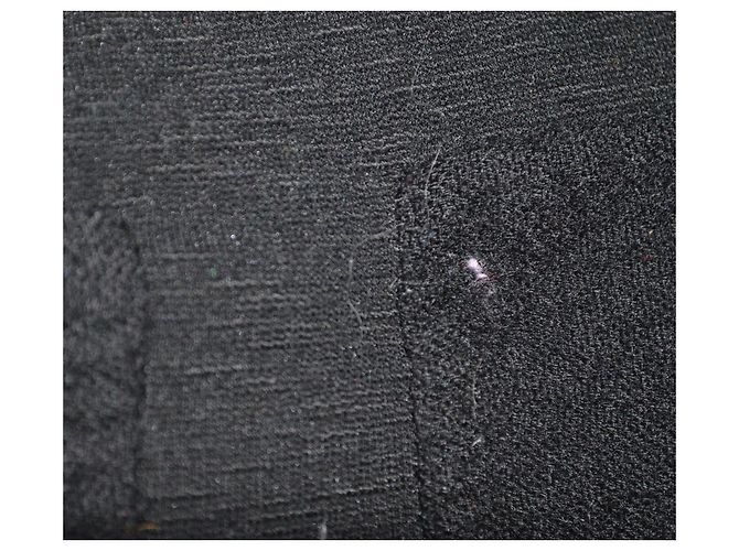 Diane Von Furstenberg Black Wool Blend Dress - view 2