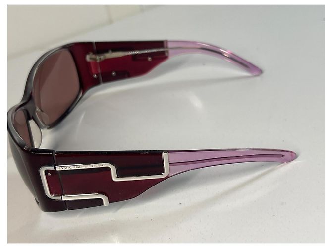 Occhiali da sole Thierry Mugler viola in acrilico Porpora - vista 4