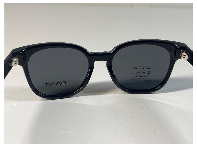 Autre Marque Occhiali da sole GANT Chester Polarizzati Neri Acetato Nero - vista 5