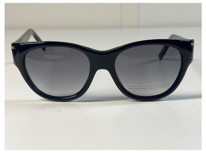 Gafas de sol Ermanno Scervino ES Negras de Acetato Negro - vista 3