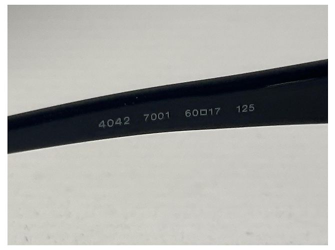 Gafas de sol Emanuel Ungaro 4042 Negras Acetato Negro - vista 6