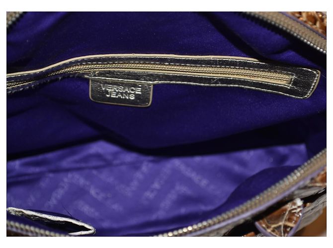 Versace Jeans Couture handbag brown leatherette - view 7
