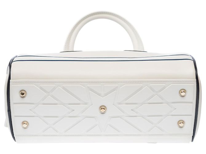 Bolsa DIOR de Couro Branco - 103076 - vista 12