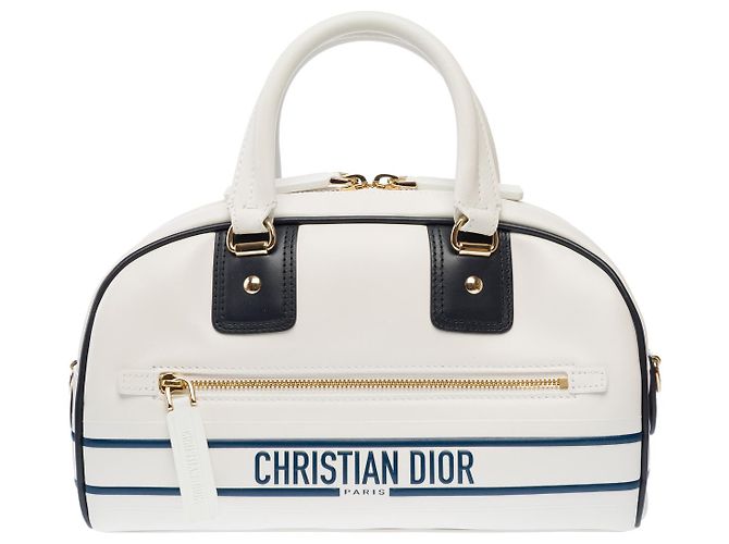 Bolsa DIOR de Couro Branco - 103076 - vista 4