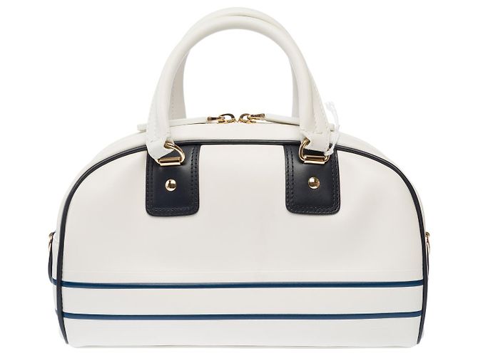 Bolsa DIOR de Couro Branco - 103076 - vista 5