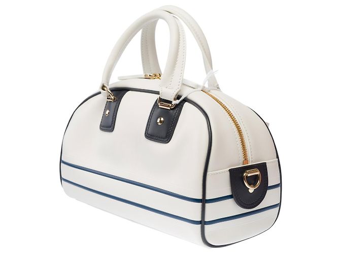 Bolsa DIOR de Couro Branco - 103076 - vista 7