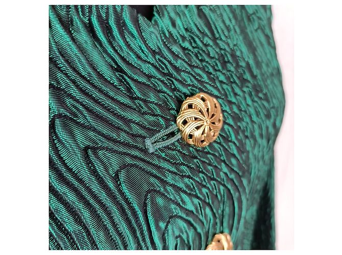 Yves Saint Laurent Ysl smaragdgrüne Jacke - Ansicht 5