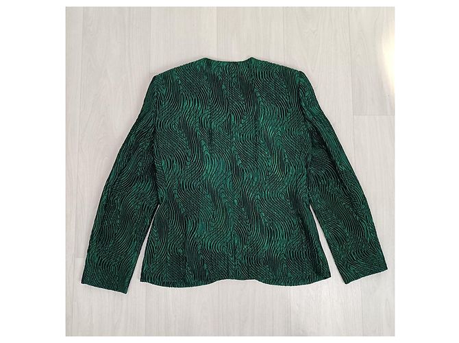 Yves Saint Laurent Ysl smaragdgrüne Jacke - Ansicht 7
